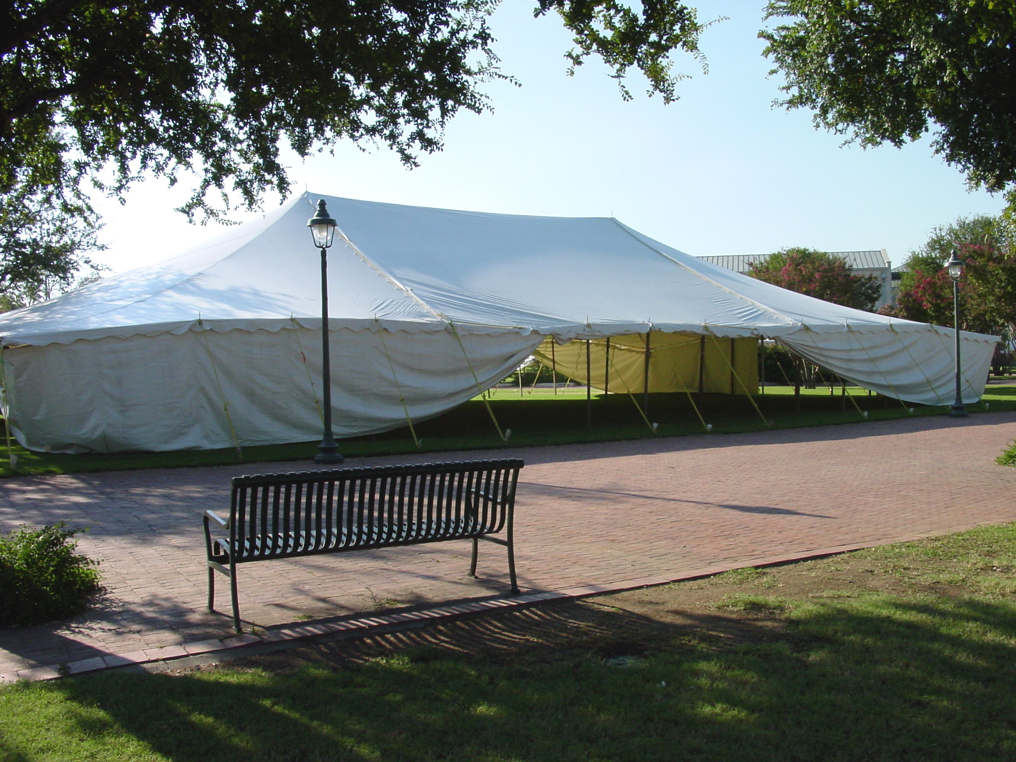 party tent sidewalls